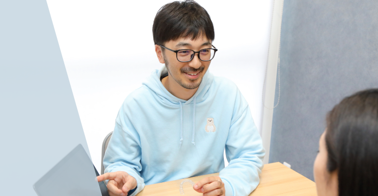 不安のない治療は、わかりやすい説明から